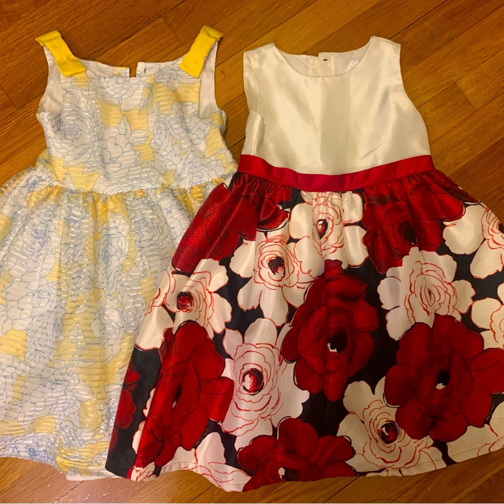 2 for 1 - gorgeous 5T girls’ dresses - Janie & Jack and Gymboree